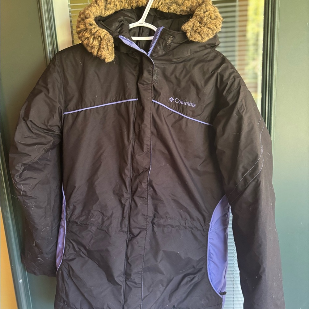 Columbia Black and Purple Women’s Jacket